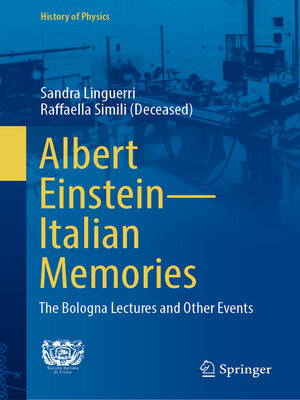 cover image of Albert Einstein—Italian Memories
